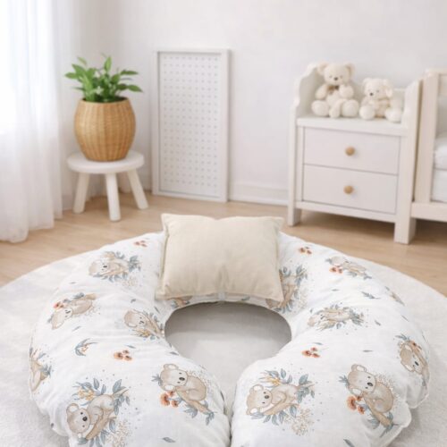 SALLHOMEE Emzirme Yastığı – Ortopedik Destekli, Bebek & Anne Konfor Yastığı